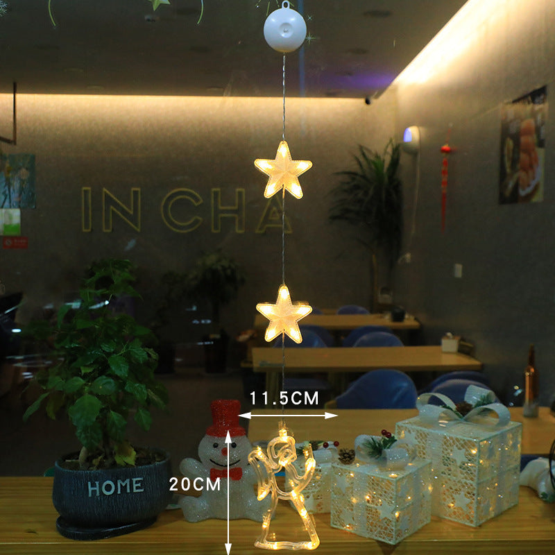 3pc LED Star Ornaments for Magical Christmas Glow