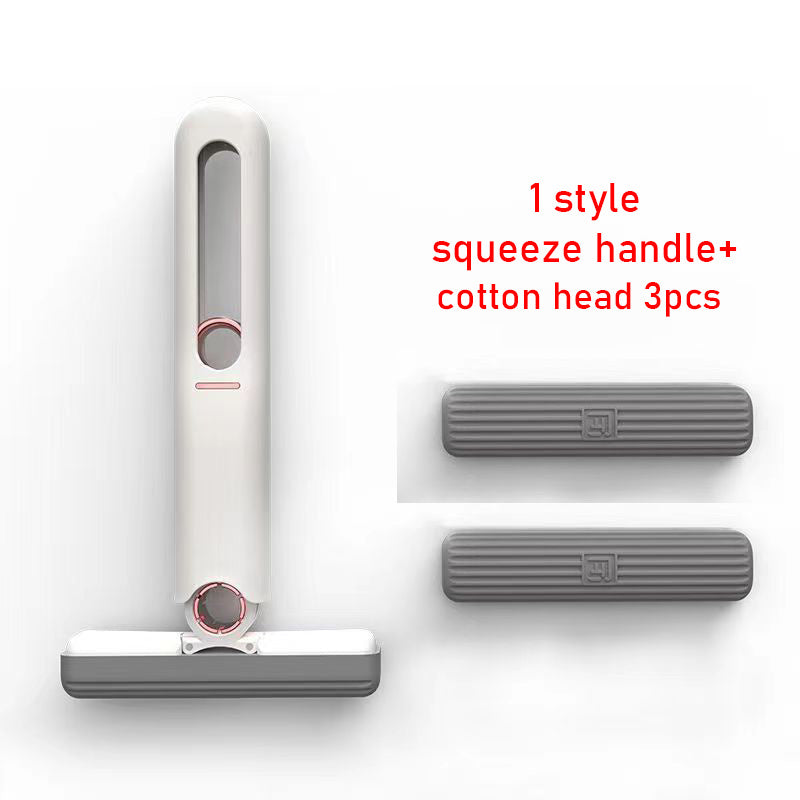 Compact Cleaning Mop for Spills and Dust Anywhere
