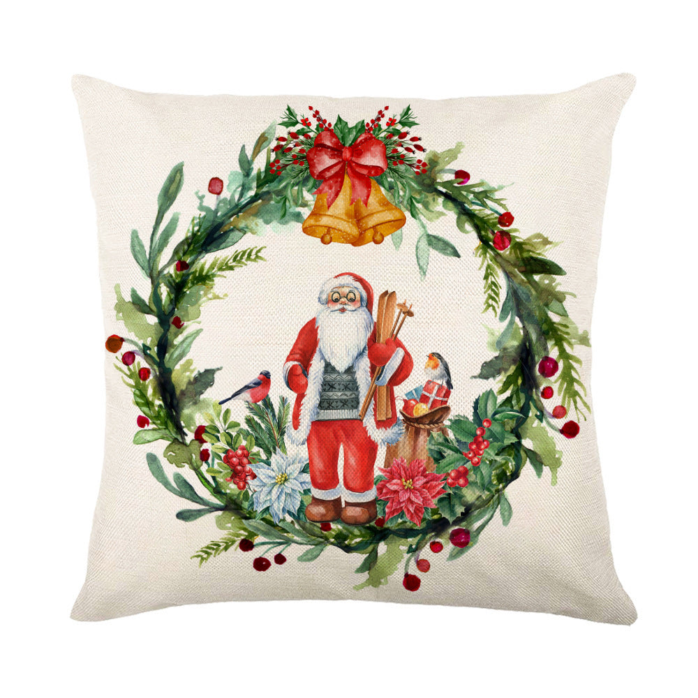 Festive Snowflake Cushion Covers for Holiday Home Décor