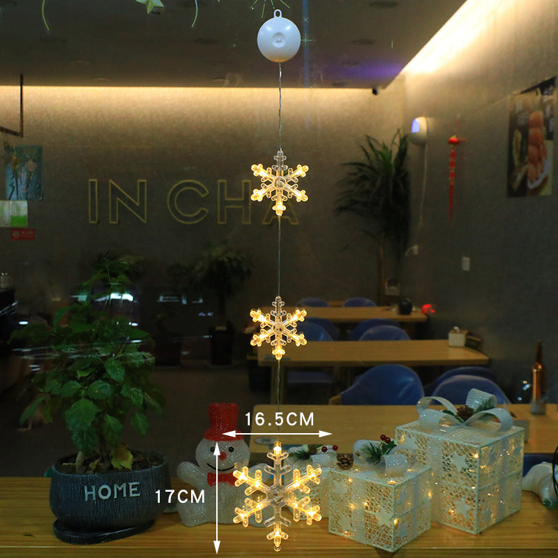 3pc LED Star Ornaments for Magical Christmas Glow