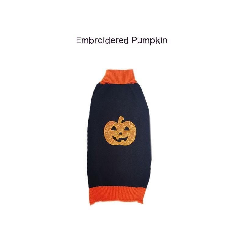 Spooky Cute Dog Sweater for Halloween Fun