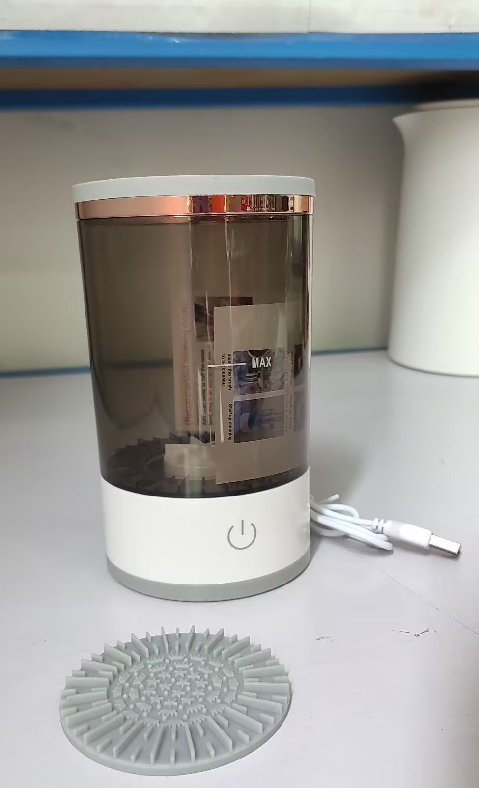 Rechargeable Brush Cleaner That Simplifies Your Routine