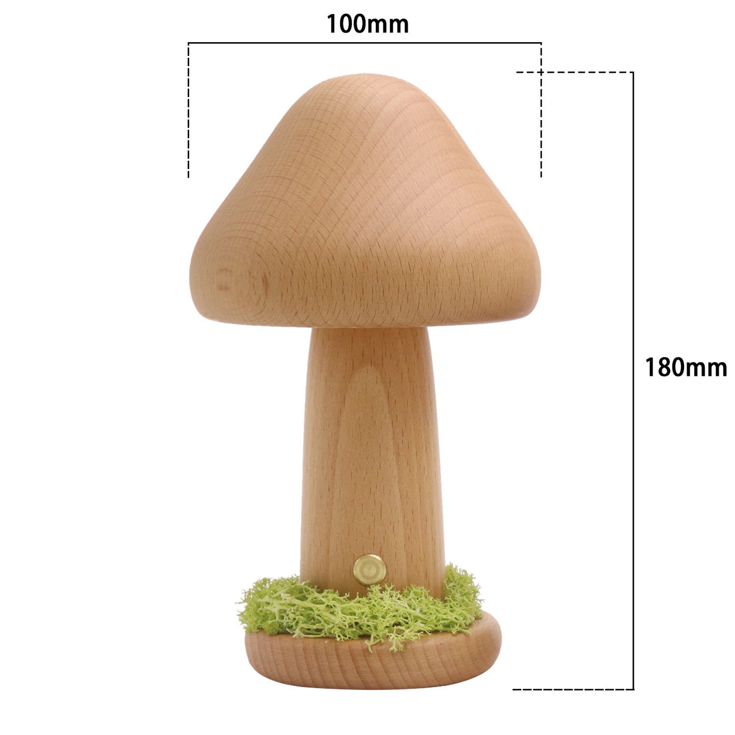 Twisted Mushroom Night Light for Cozy Bedroom Vibes