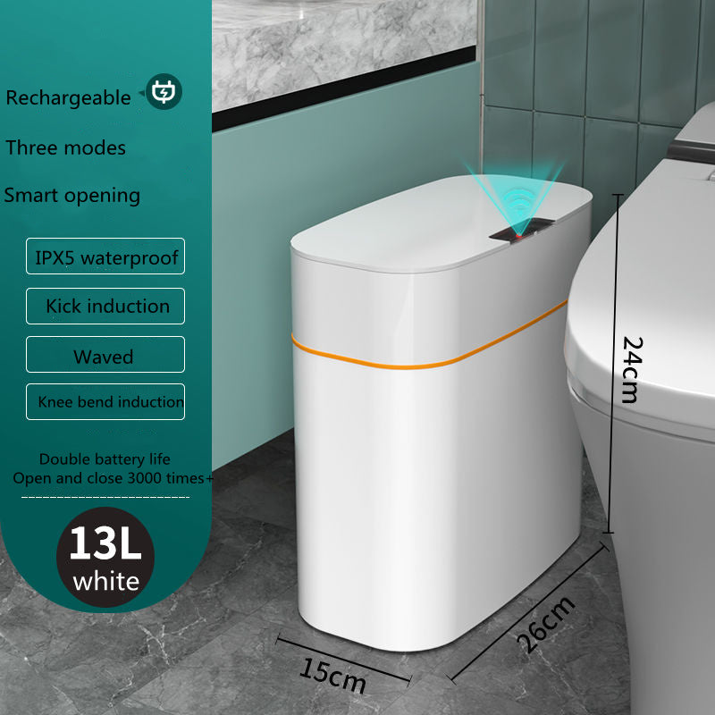 Smart Trash Bin with Lid – Hygienic Living Made Easy