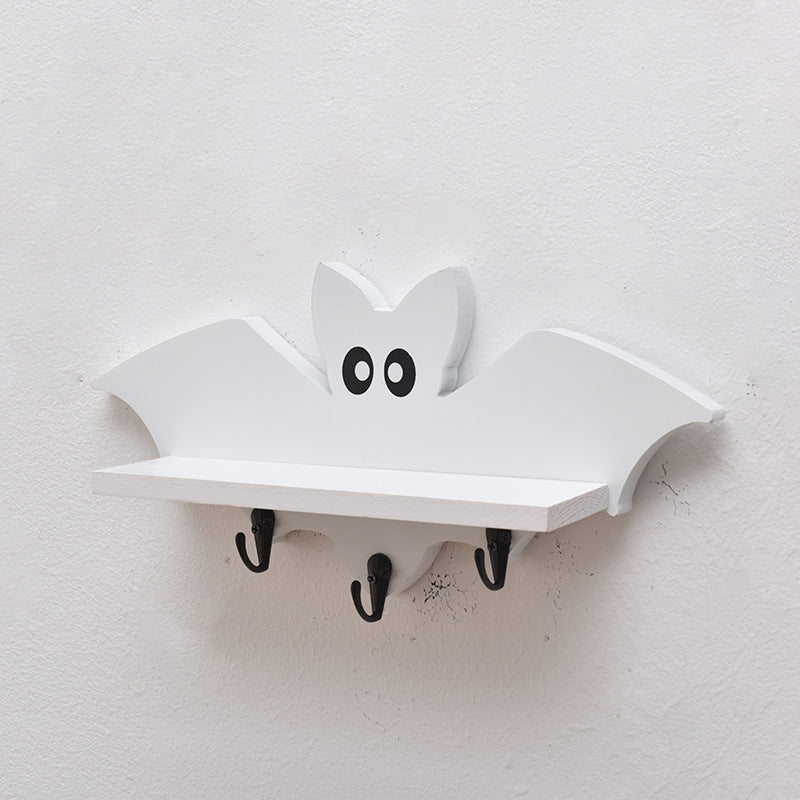 Wooden Wall Shelf – Cartoon Floating Shelf for Home Decor