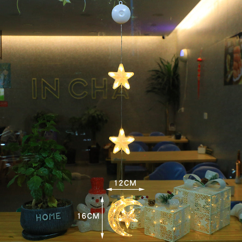 3pc LED Star Ornaments for Magical Christmas Glow
