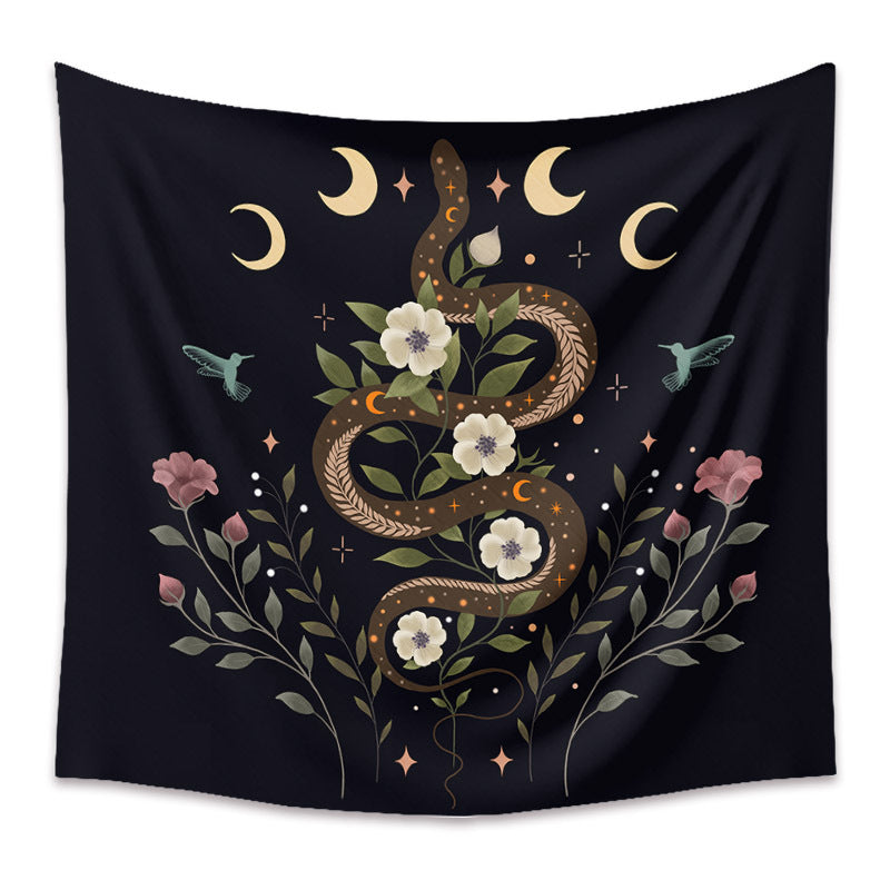 Bohemian Wall Hanging Tapestry – Cozy Aesthetic Decor for Bedroom & Living Room