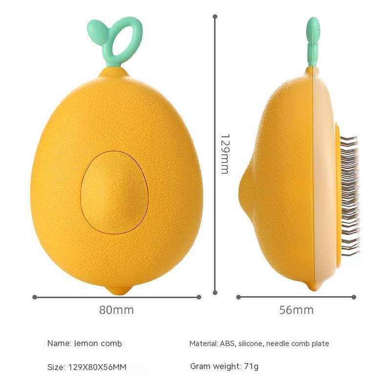 Avocado Shaped Cat Grooming Brush – Dog Hair Remover Pet Cleaning Tool
