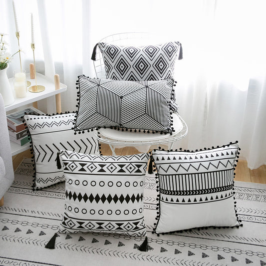 Bohemian Accent Pillow for Warm, Artistic Living