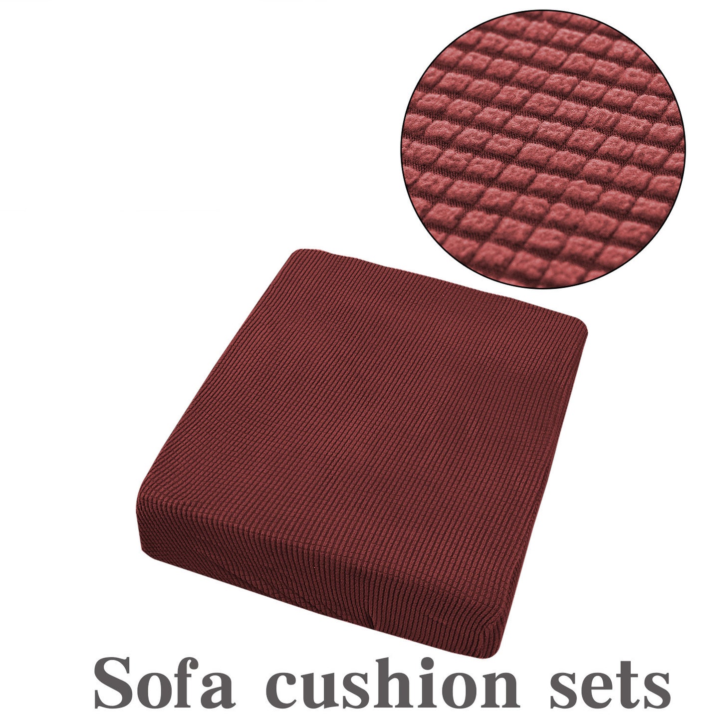 Waterproof Corduroy Sofa Cover – Anti-Slip Stretch Couch Protector for Living Room Furniture