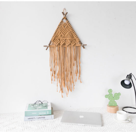 Nordic Macrame Wall Hanging for Calm, Cozy Vibes
