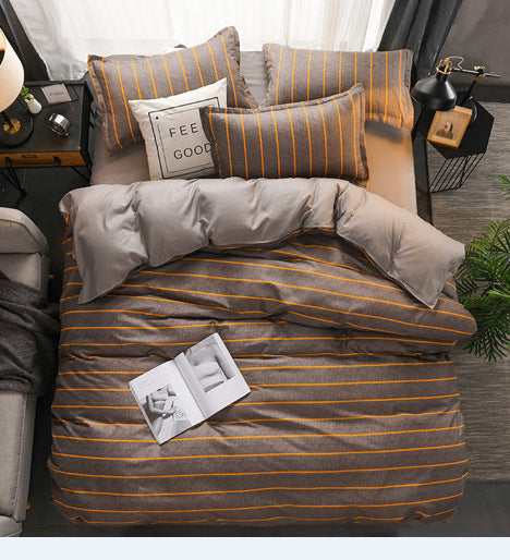 Soft Cotton Aloe Quilt Cover – Breathable Bedding Set for Home Bedroom