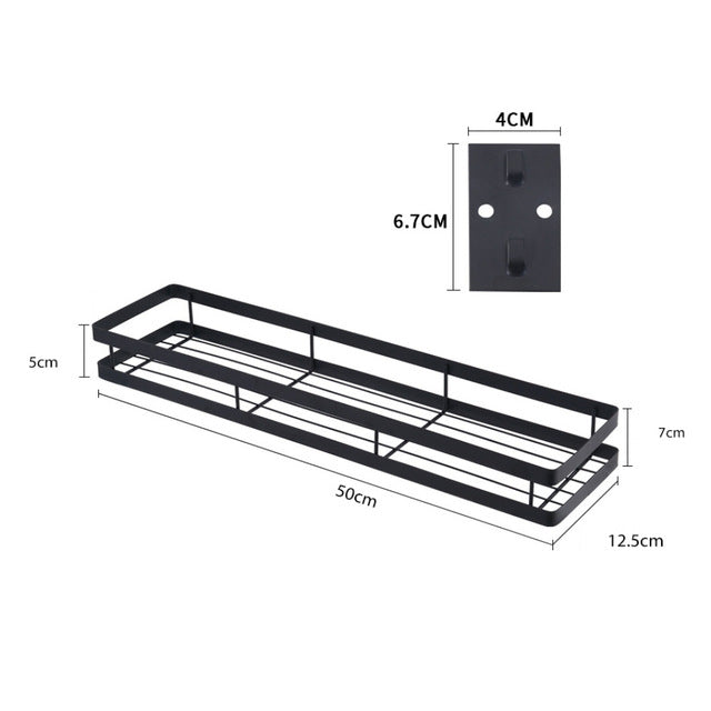 Multi-Function Kitchen Wall Shelf Organizer – Storage Rack for Home Organization & Storage