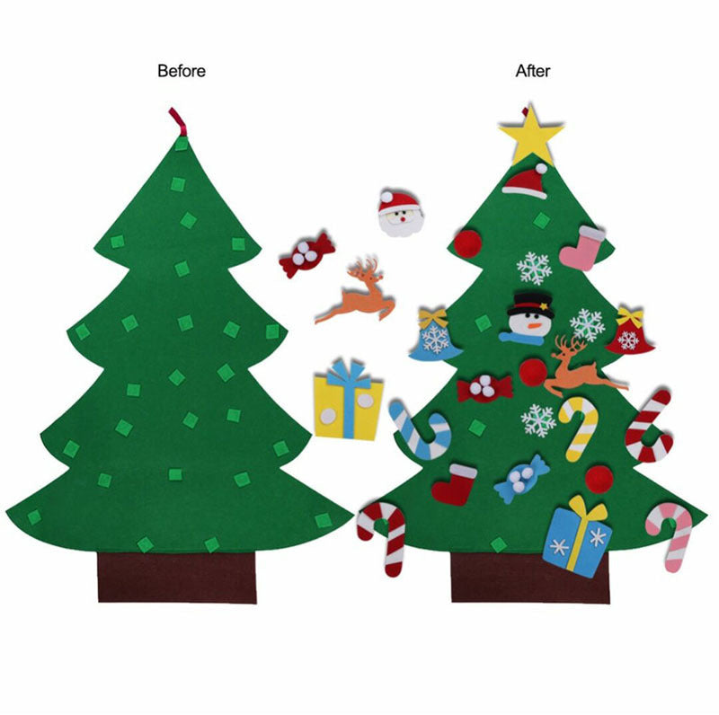 DIY Felt Christmas Tree That Sparks Holiday Cheer