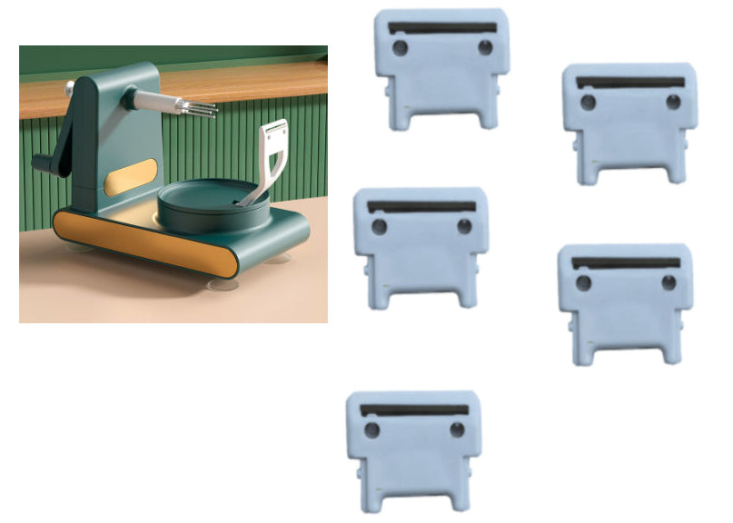 Compact Hand Crank Peeler – Multifunction Fruit Slicer & Corer