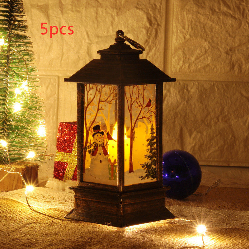 Santa & Snowman Lights – Instant Holiday Cheer at Home