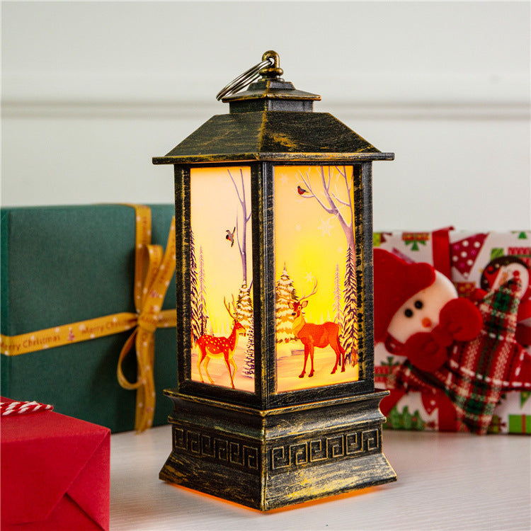 Santa & Snowman Lights – Instant Holiday Cheer at Home