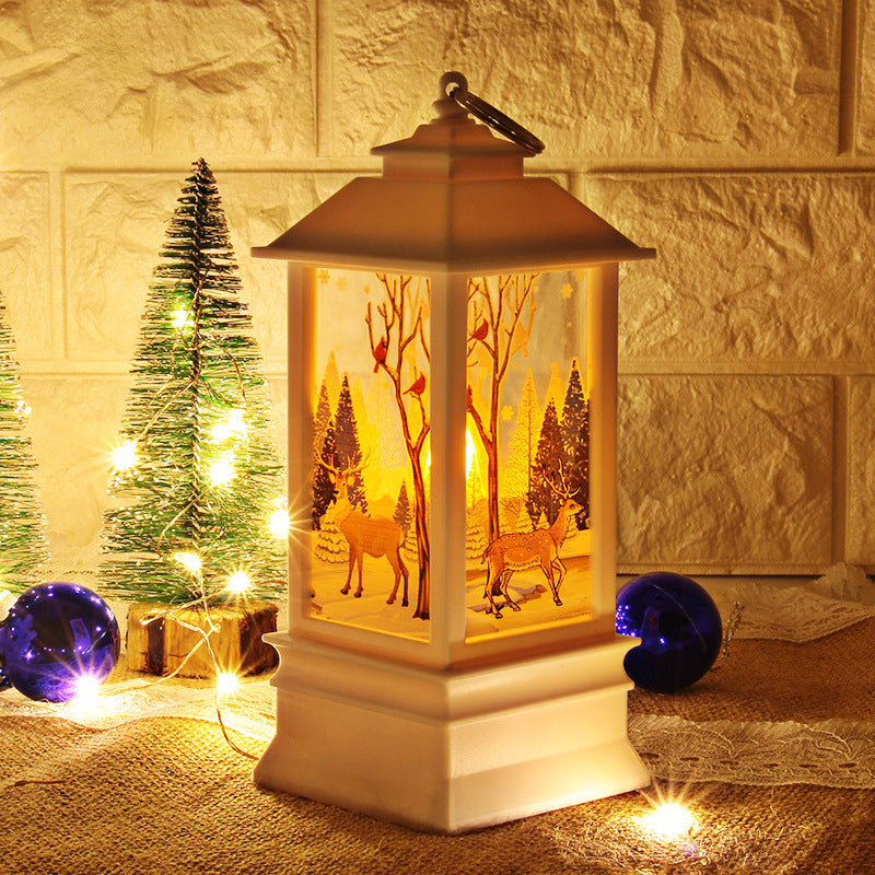 Santa & Snowman Lights – Instant Holiday Cheer at Home