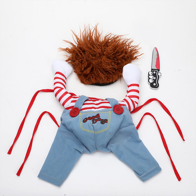 Halloween Dog Cosplay Costume That Brings Big Smiles