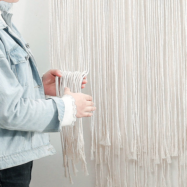 Macrame Wall Art – Handmade Boho Decoration for Living Room & Nursery Room