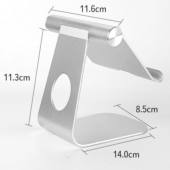 Portable Adjustable iPad & Tablet Stand Holder – Desktop Phone Mount for Video Calls, Reading & Streaming