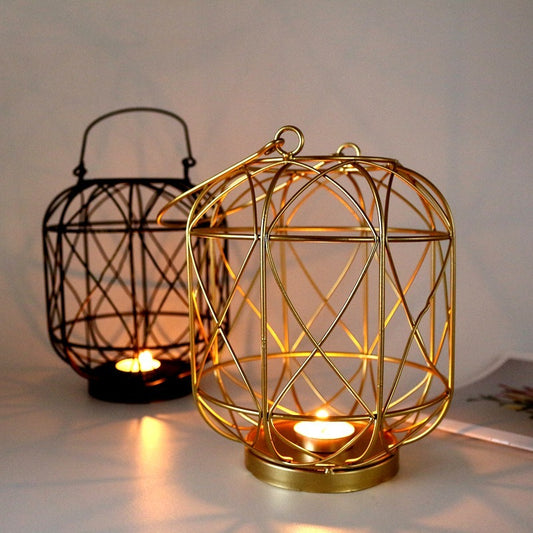 Romantic Metal Candle Holder for Warm, Inviting Spaces