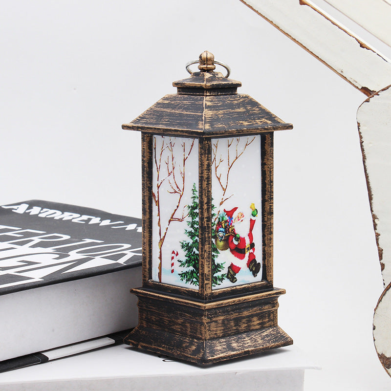Santa & Snowman Lights – Instant Holiday Cheer at Home