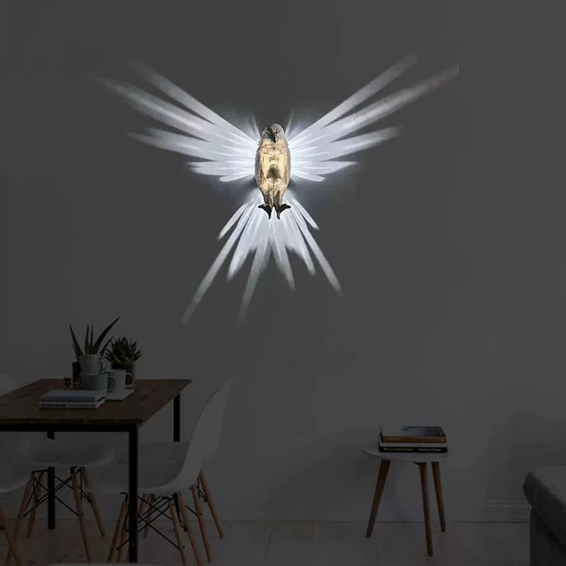 Owl & Eagle Atmosphere Lamp – Perfect for Unique Decor