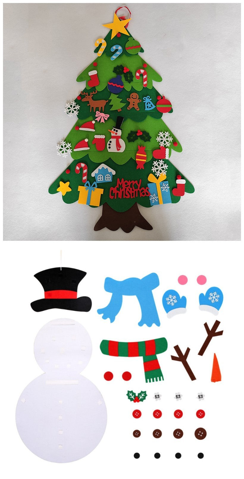 DIY Felt Christmas Tree That Sparks Holiday Cheer
