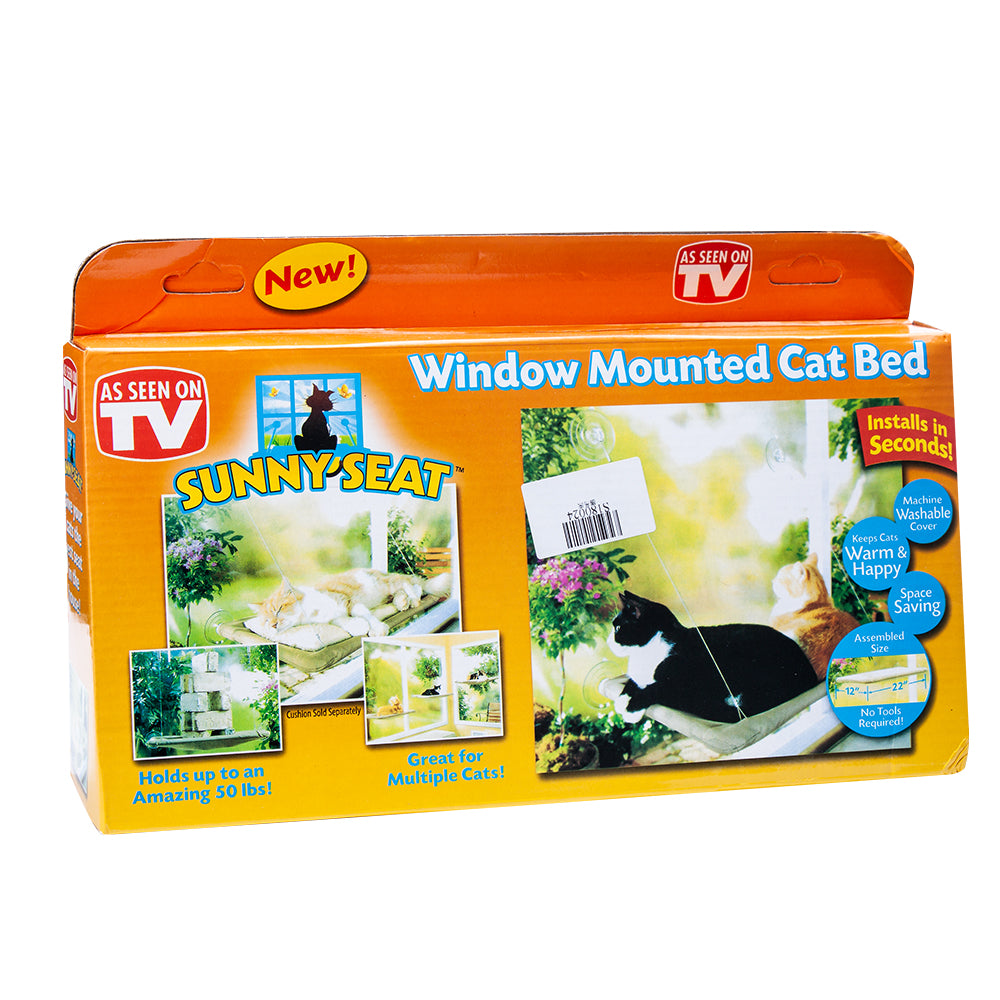 Cat Window Hammock Shelf – Cozy Hanging Bed for Indoor Cats