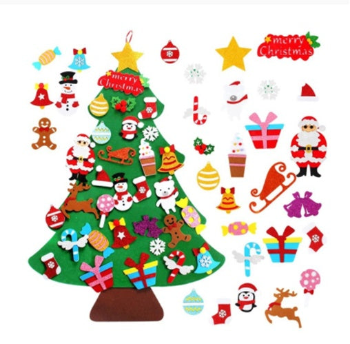 DIY Felt Christmas Tree That Sparks Holiday Cheer