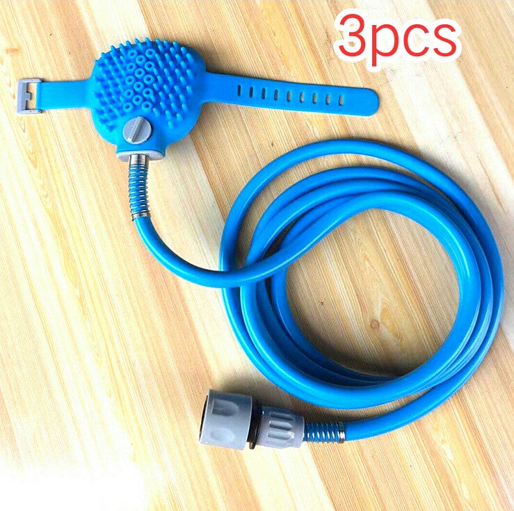 Pet Dog Bathing Tool – Adjustable Water Spray Nozzle Strap for Effortless Cleaning