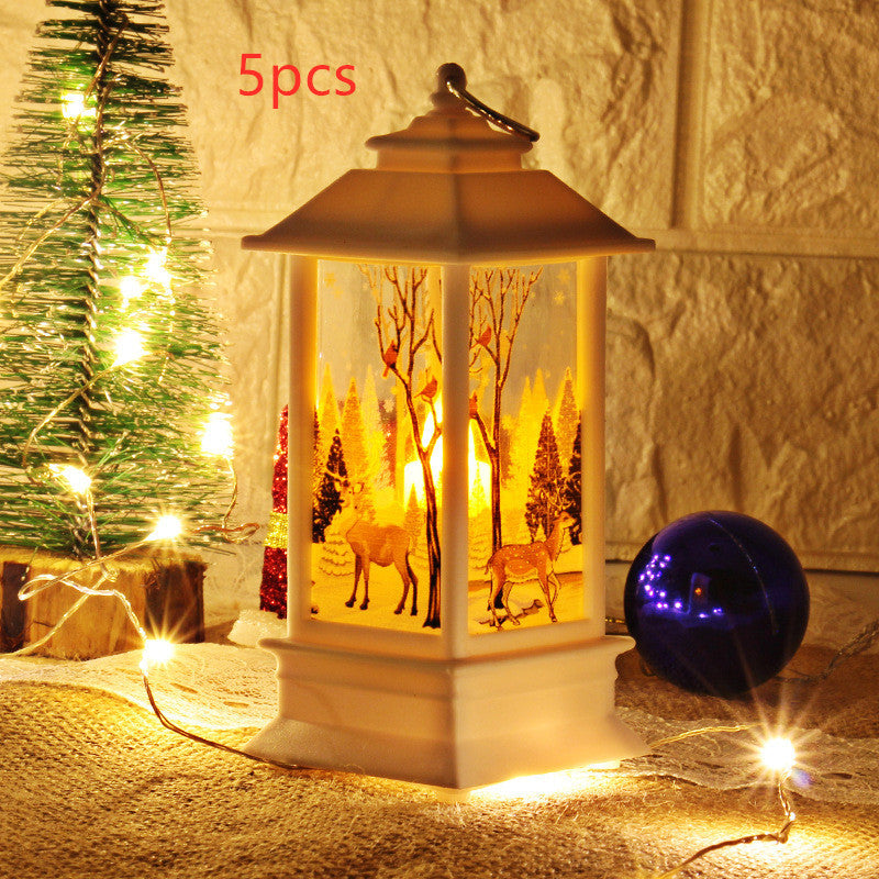 Santa & Snowman Lights – Instant Holiday Cheer at Home