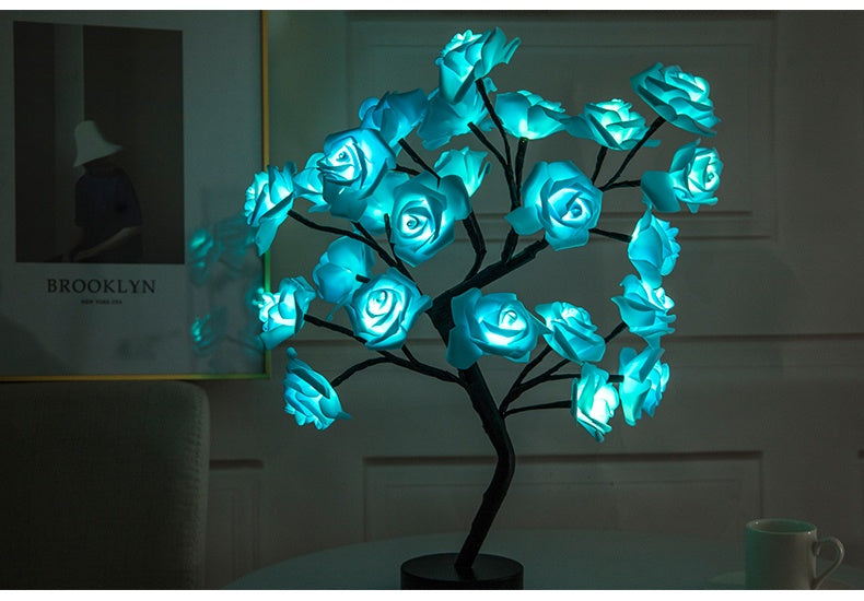 Rose Bonsai Lamp – A Touch of Magic at Night