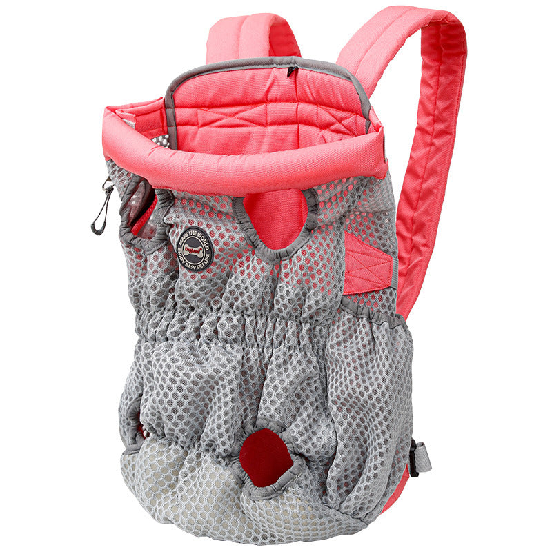 Outdoor Pet Backpack – Hands-Free Travel Bag for Small Dogs & Cats