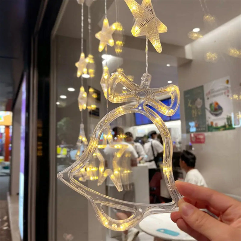3pc LED Star Ornaments for Magical Christmas Glow