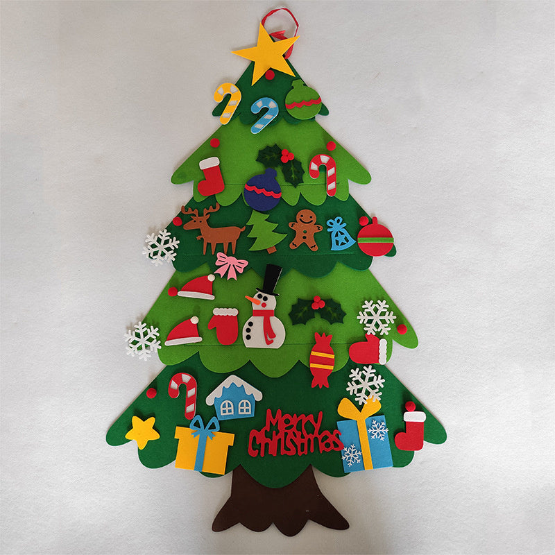 DIY Felt Christmas Tree That Sparks Holiday Cheer