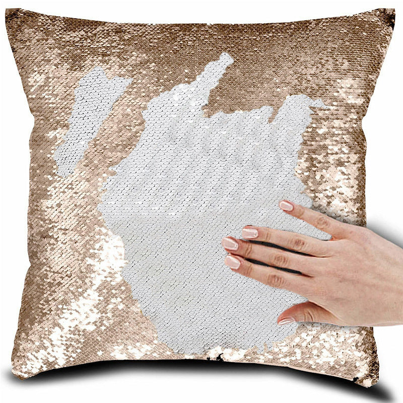 Mood-Boosting Pillow Cover That Changes Color with Touch