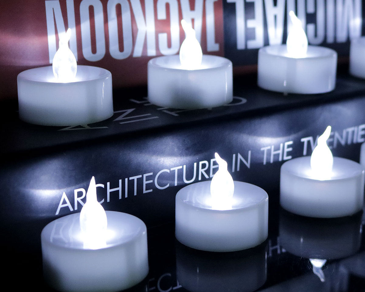 Flameless LED Tea Light Candles – Flickering Battery Operated Night Lights for Home Decor