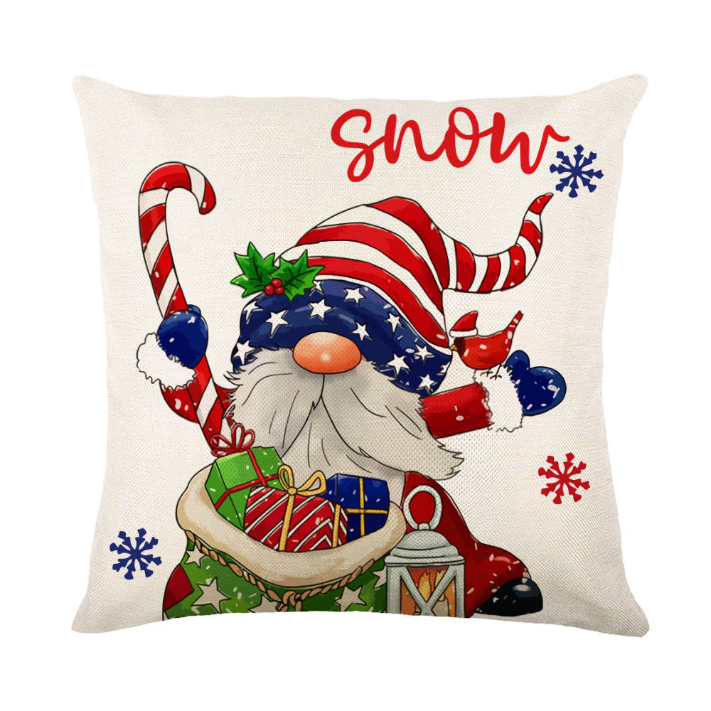 Festive Snowflake Cushion Covers for Holiday Home Décor