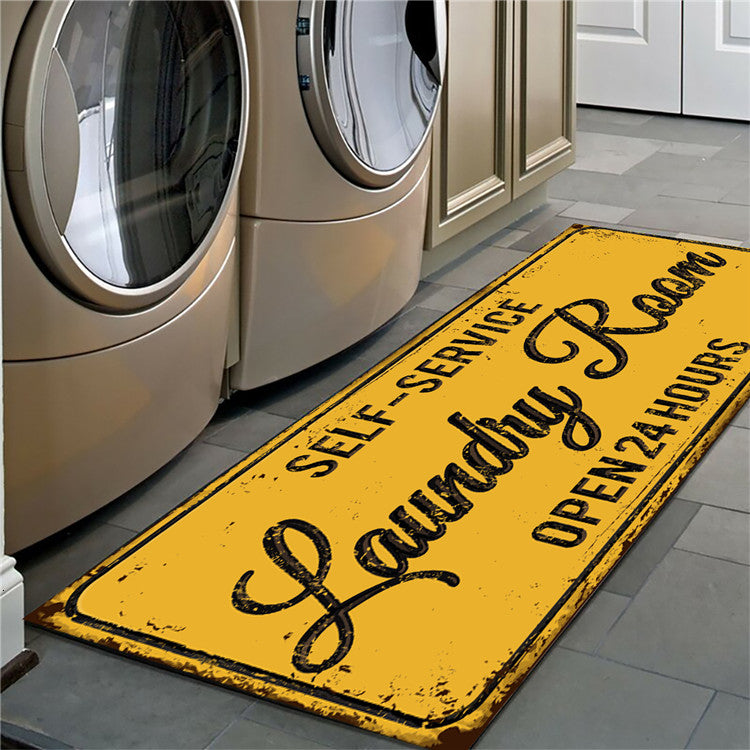 Home Absorbent Floor Mat – Non-Slip Bathroom & Kitchen Rug for Water Protection & Safety