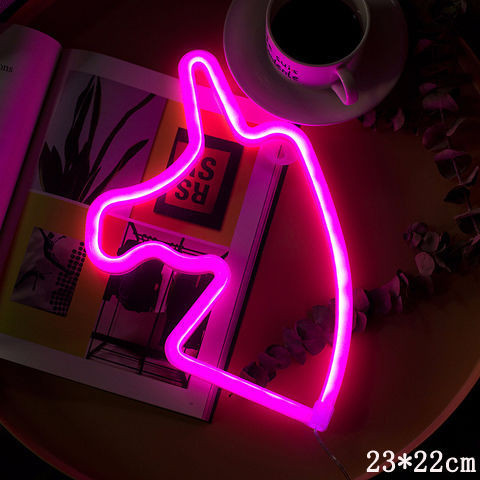 LED Neon Sign Night Light – Aesthetic Room Decor