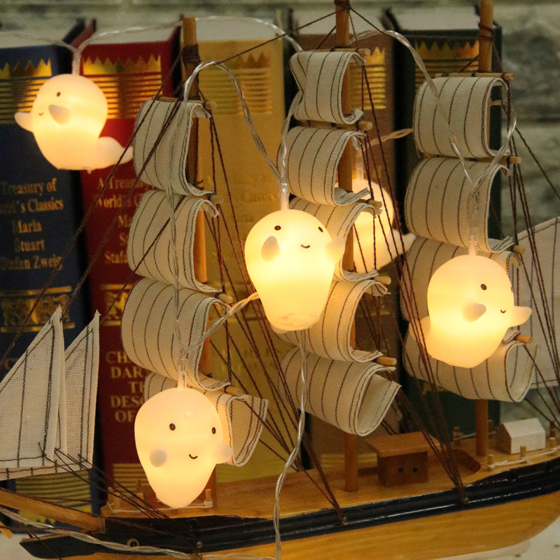 Halloween Pumpkin Ghost LED Lantern – Spooky Light Decor for Party & Outdoor Setup