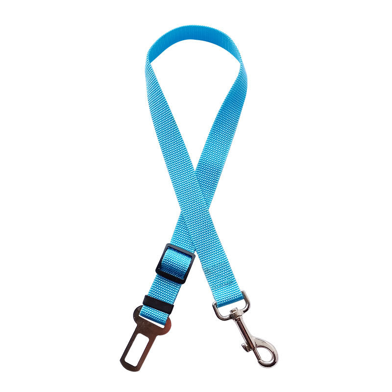 Adjustable Dog Car Seat Belt | Pet Safety Harness Clip for Safe Travel