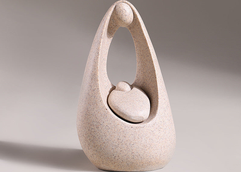 Creative Abstract Character Sculpture - perfect for desktops, shelves, or bedrooms