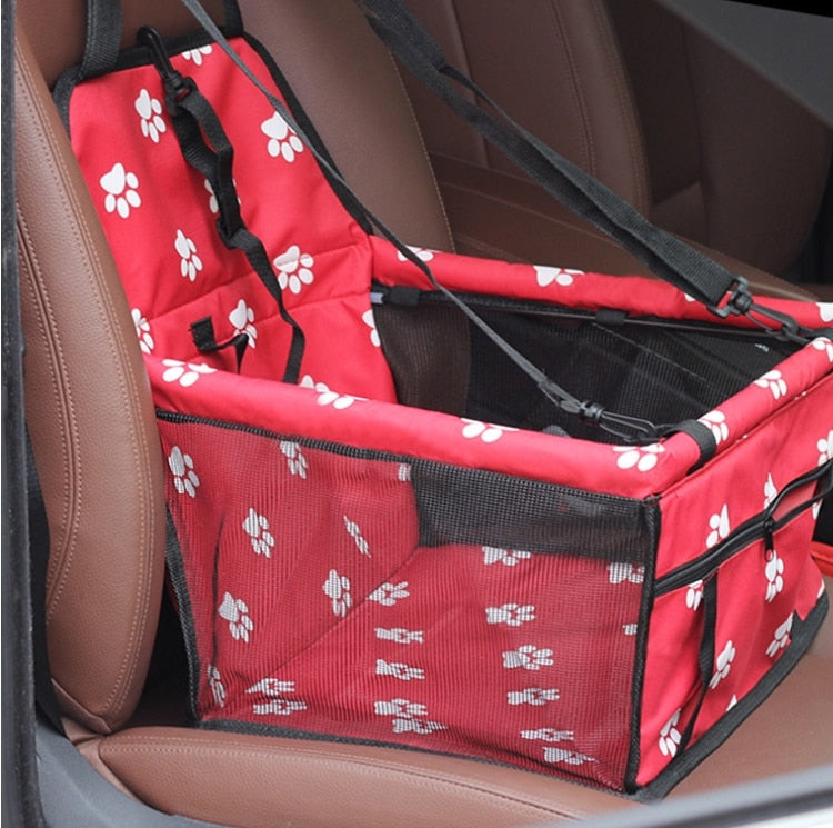 Breathable Dog & Cat Car Bag – Safe Portable Pet Travel Seat Carrier
