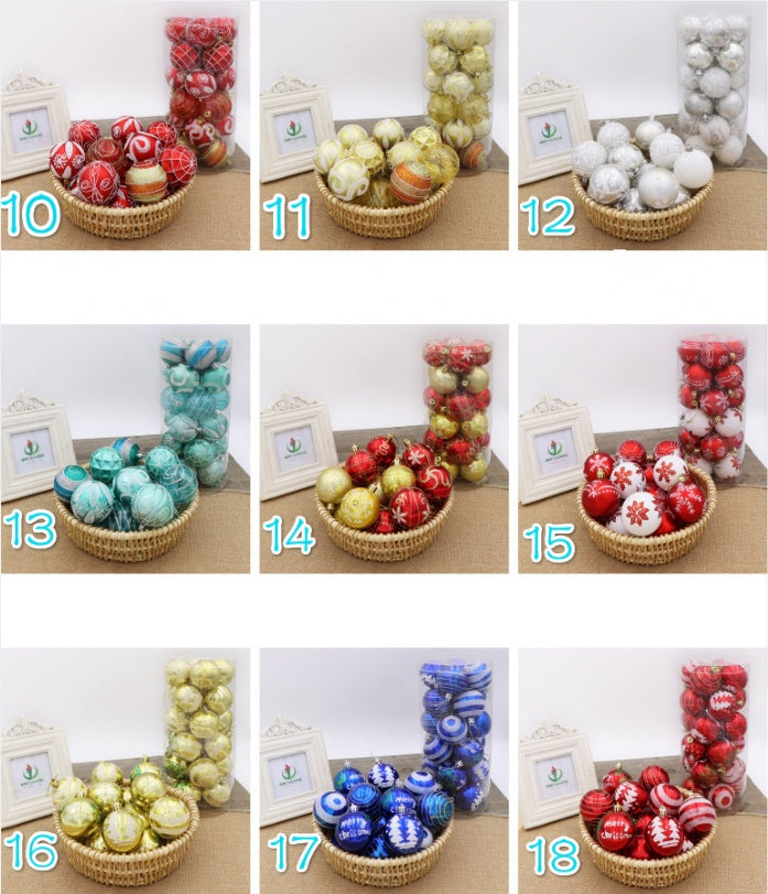 π Bright Christmas Balls β 24-Piece Tree Decoration Set
