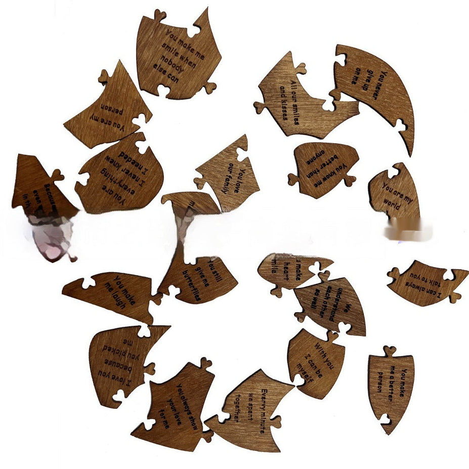 Wooden Love Puzzle – ‘Reasons Why I Love You’