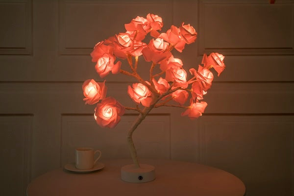 Rose Bonsai Lamp – A Touch of Magic at Night