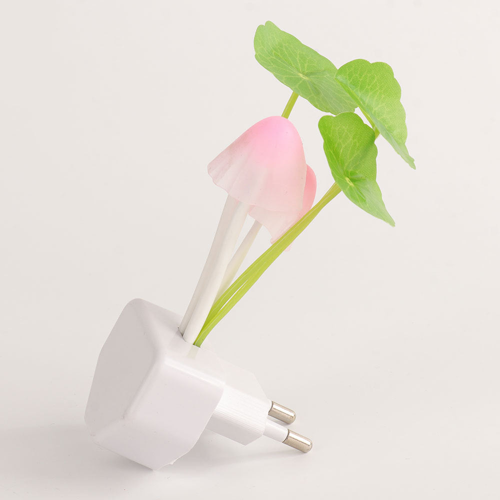Whimsical LED Mushroom Lamp – Auto Sensor Glow, 220v